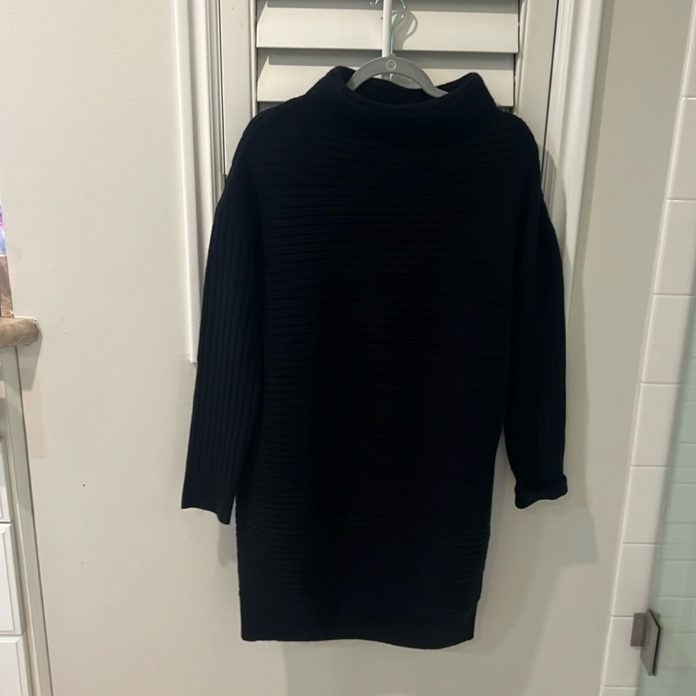 Hatch maternity knit dress black size 2